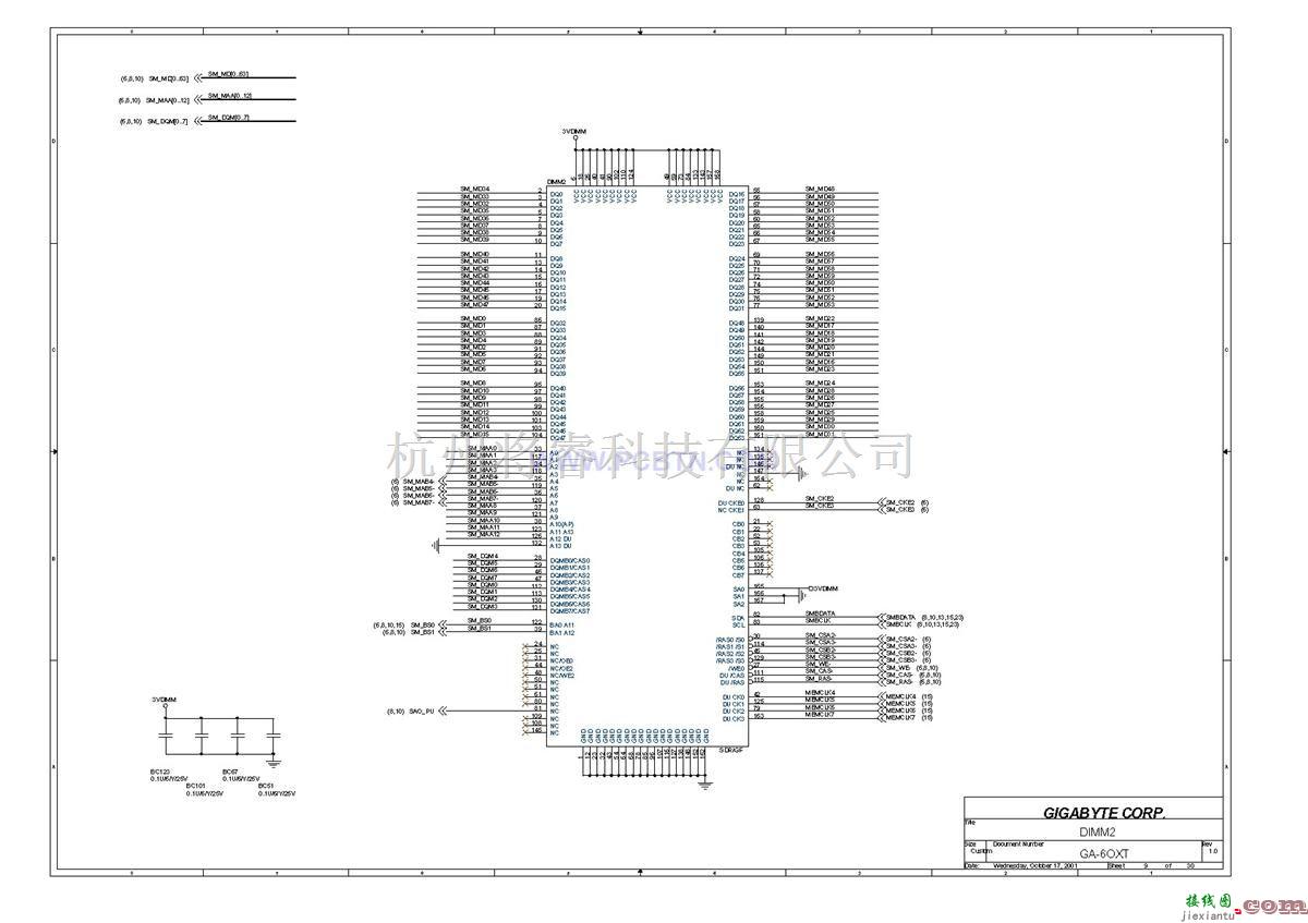 微机单片机中的6OXT(1.0)电脑主板设计图[_]09  第1张