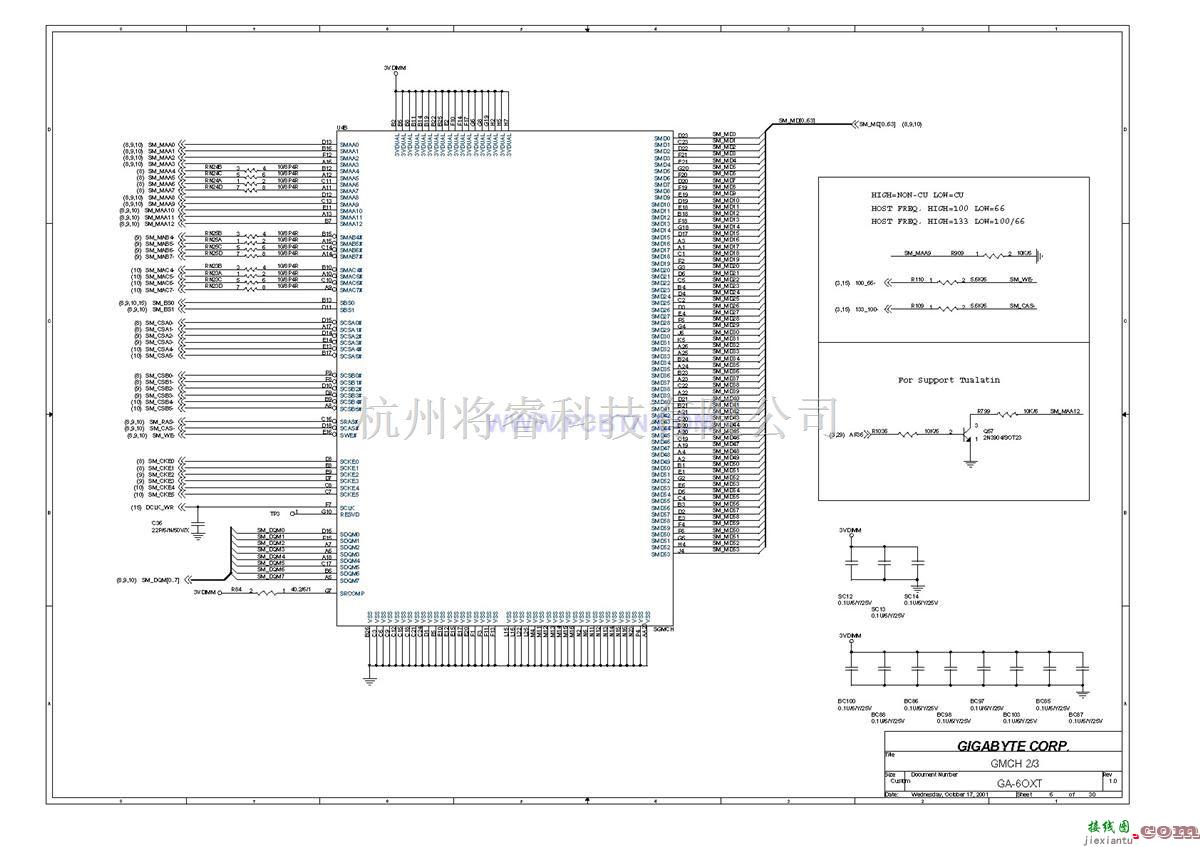 微机单片机中的电脑主板6OXT(1.0)电路图[_]06  第1张