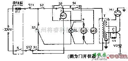 海尔HR-8805T机械式微波炉电路  第1张