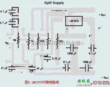 音频电路中的简单LM1875多媒体功放电路  第3张