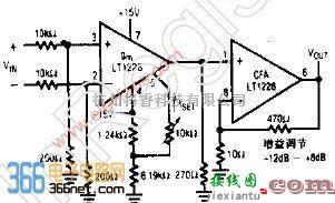 由电子线路控制的可变增益视频支路放大器介绍  第1张