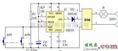 单稳态控制电路图及原理  第1张