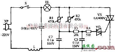 宝怡牌AJQ-1A调光台灯电路及相关介绍  第1张