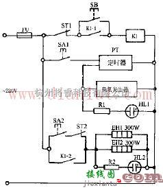 CXG58-02双功能电子消毒柜电路  第1张