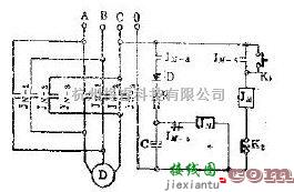 实用三相电动机制动装置电路  第1张