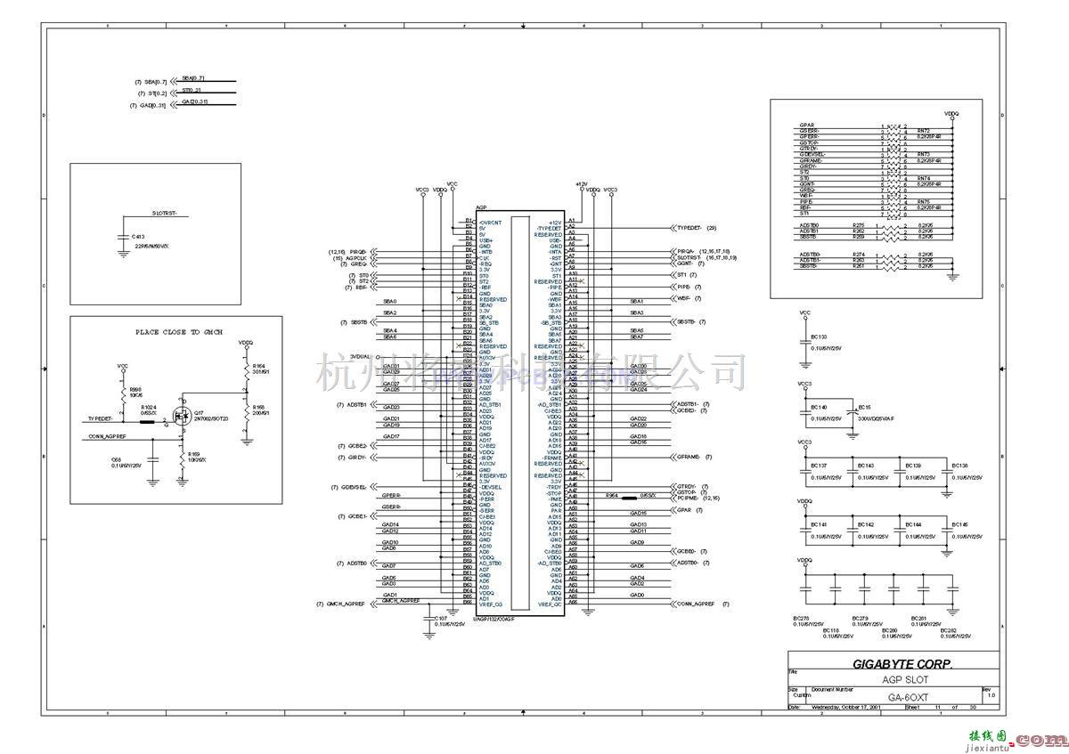 微机单片机中的6OXT(1.0)电脑主板设计图[_]11  第1张