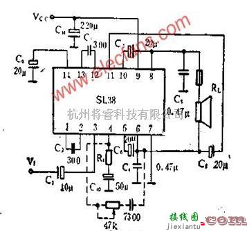 BTL形式的SL38音频功率放大电路应用介绍  第2张