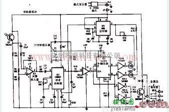 光电电路中的红外遥控AB开关电路  第1张