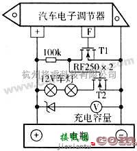 控制电路中的电瓶充电自动保护器电路  第1张