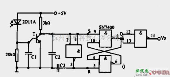 光电电路中的光电二极管脉冲录入电路  第1张