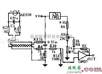 基于AD590的新型远程测温电路  第1张