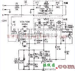 顺康RYL-5型的冰热饮水机电路  第1张