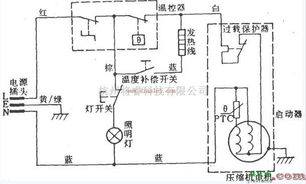 容声BCD-190型电冰箱电路设计  第1张