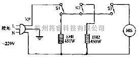 远红外摇摆电暖器电路  第1张