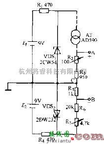 基于AD590的测温电路  第1张