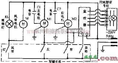 小天鹅CXW-180-99A双轮型抽油烟机电路原理图  第1张