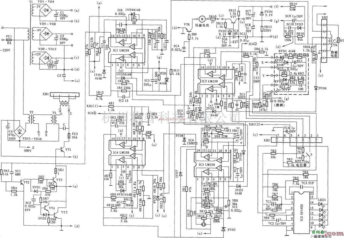 海乐DZC-1000W型电磁炉电路设计  第1张