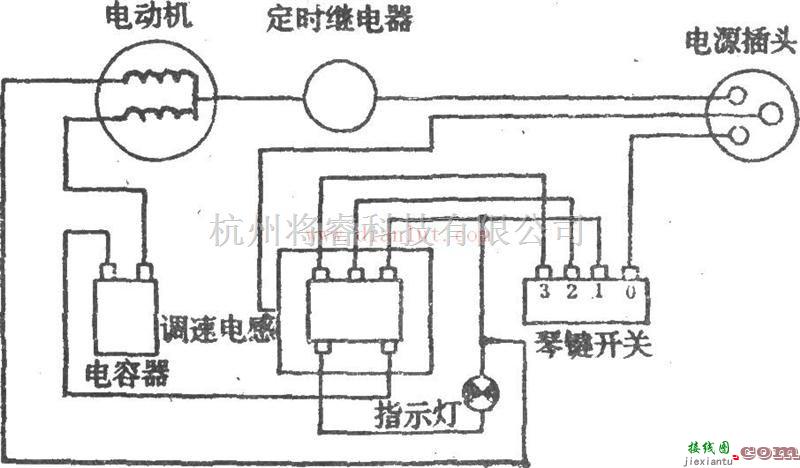 简易电风扇调速电路  第1张