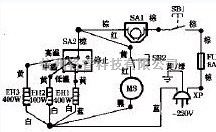 康达明KW-12三管立式摇摆电暖器电路  第1张