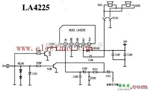 LA4225电路图参考  第1张