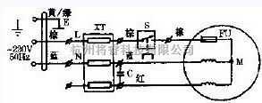 金羚牌型百叶窗式单向连动橱窗式换气扇电路  第1张