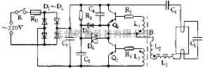 15W电子节能灯电路原理图  第1张