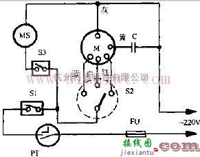 钻运牌KYT-25转页扇电路原理图  第1张