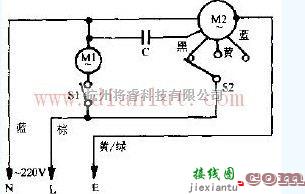 奥达牌壁扇电路  第1张