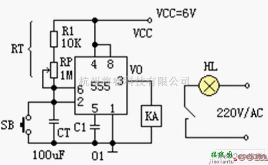 定时控制中的相片曝光定时器电路  第1张