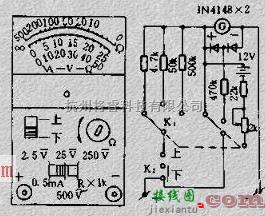 超小型万用表电路及原理  第1张