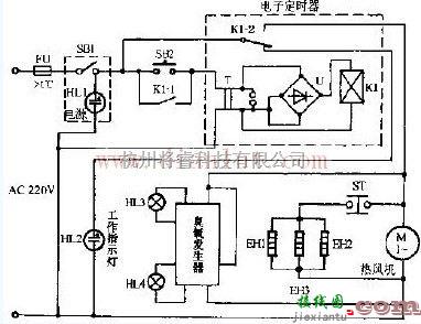 臭氧电子消毒柜电路  第1张