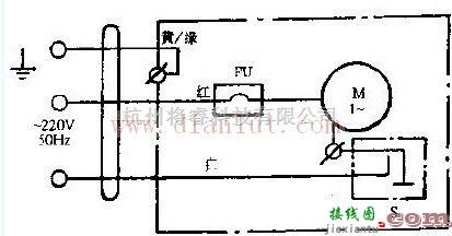 金羚牌橱窗式换气扇电路  第1张