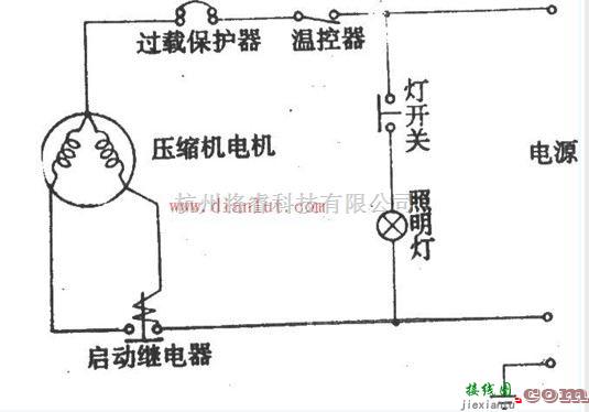 凤凰BC-152型单门电冰箱电路设计  第1张