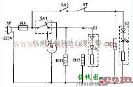 美的XSM1500型陶瓷涡轮式暖风机电路设计  第1张