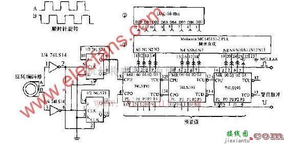 伺服回路用旋转编码器电路图原理  第1张