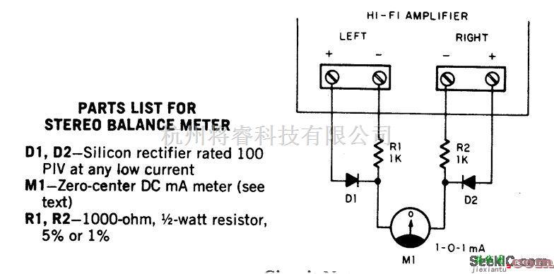 音频电路中的立体平衡仪电路1  第1张