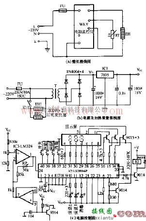 康宝SDX-51A(52A)系列电脑式消毒柜电路原理图  第1张