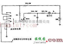 控制电路中的继电器检测器电路原理图  第1张