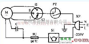 宝石转页扇电路  第1张