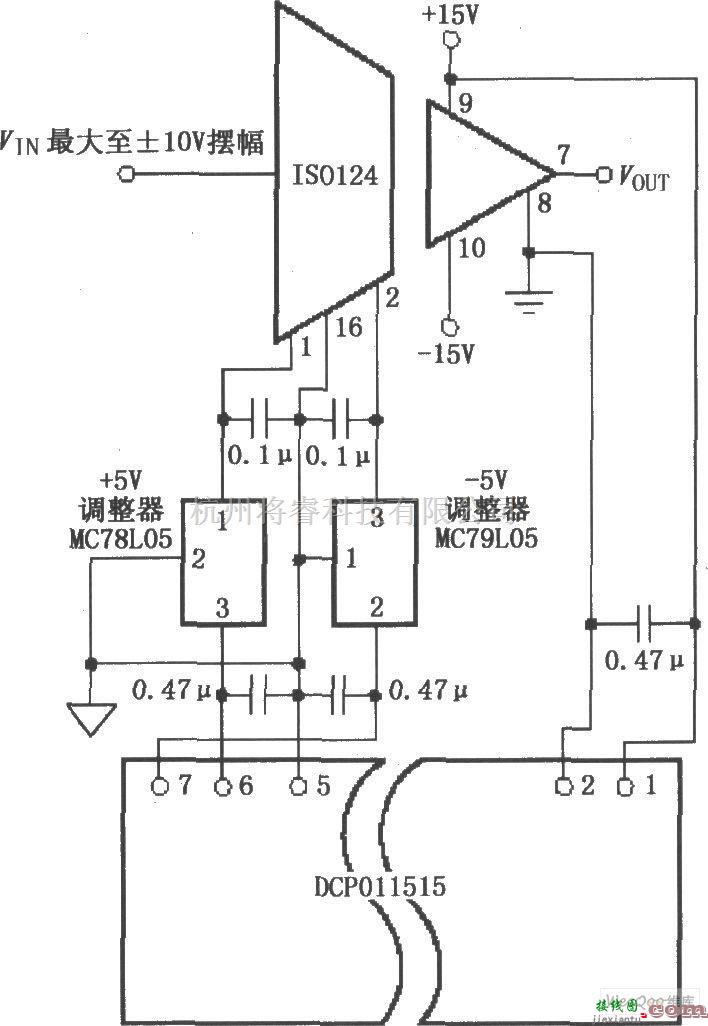 线性放大电路中的提高电源抑制比电路图  第1张