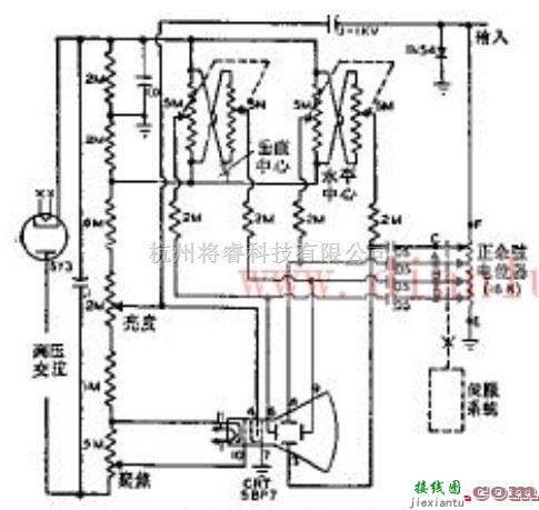 新型目标方位指示器电路图  第1张