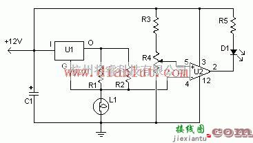 简易空气流量计电路  第1张