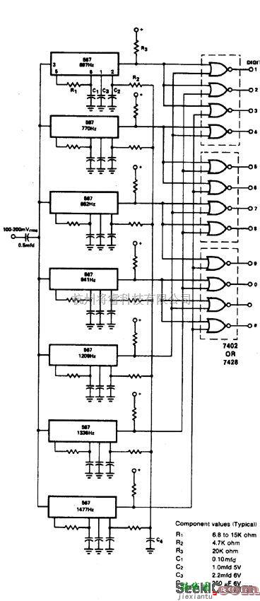 音频电路中的音频拨号编码器  第1张