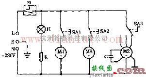 新萍牌XP-821 XP823空调扇电路及说明  第1张