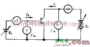线性放大电路中的三极管特性曲线的测量电路  第1张