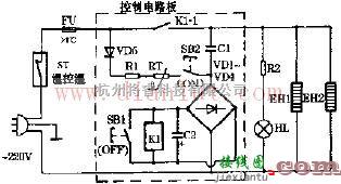 高温电子消毒柜电路图  第1张