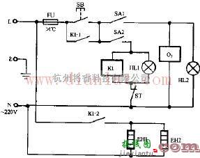 双门双功能电子消毒柜电路  第1张