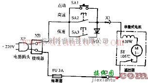 采用温控器设计南顺多功能食品加工机电路  第1张