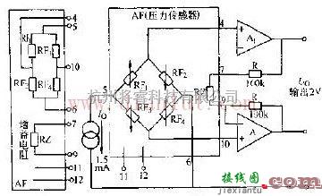 传感器电路中的IC--1431型硅压阻式压力传感器及其应用电路  第1张