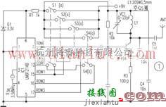 遥控电路中的射频信号遥控电器的电路  第1张